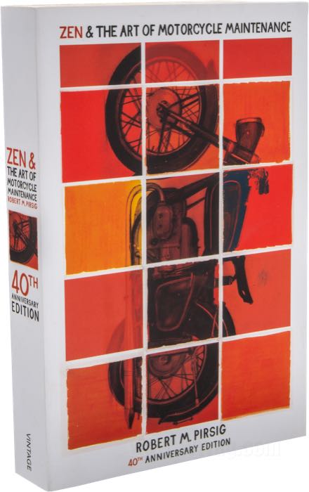 Book »ZEN and the Art of Motorcycle Maintenance«; paper; width x height: 125 x 190 mm; by Robert M. Pirsig; softcover; English; ISBN: 9780060589462; gross weight: 278 g