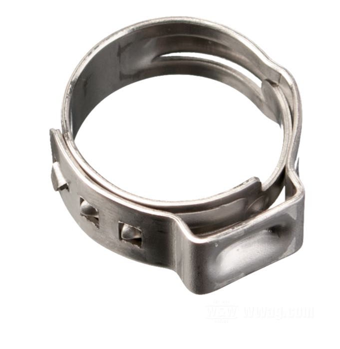 Collier de tube de Oetiker; acier inox; Ajustement Ø: 12.3-14.8 mm; poids brut: 3 g