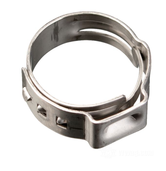 Collier de tube de Oetiker; acier inox; Ajustement Ø: 13.2-15.7 mm; remplace OEM HD 10038A; poids brut: 3 g