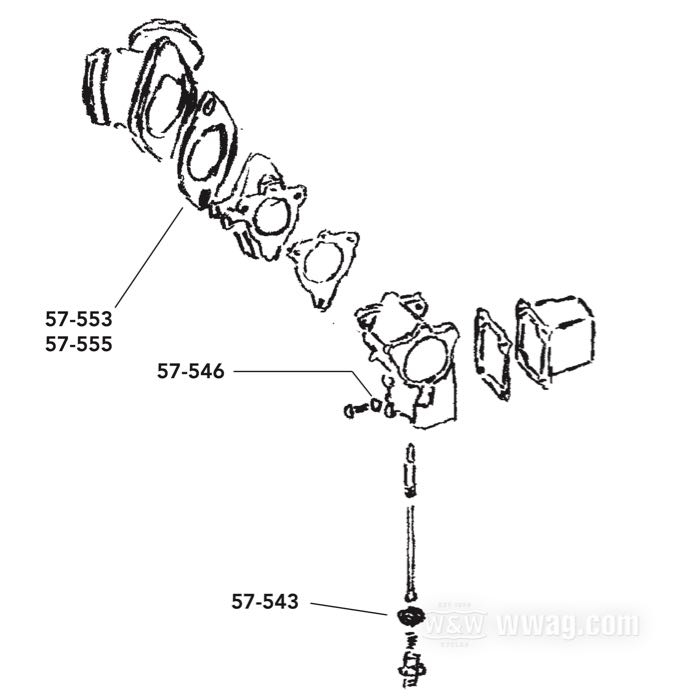 Arandela de junta de James Gaskets; para Tuerca / Cuba del flotador; apropiado para Big Twin 1966, Sportster 1957-1965, Servicar 1959-1965; fibra; reemplaza OEM HD 27374-57; peso bruto: 10 g