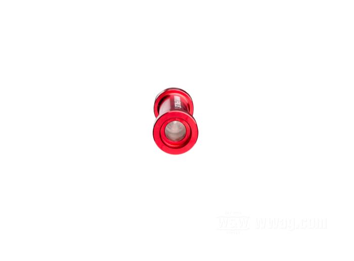 Driver by Kibblewhite Precision Machining; for Valve Stem Seals; fits Evolution BT and Twin Cam 1984-2004, Evo Sportster 1986-2003; billet aluminum, red, anodised; length: 70 mm; Ø 0.420”; gross weight: 41 g