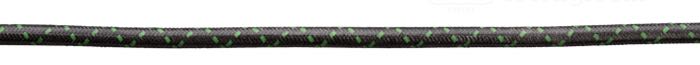Ignition wire »Vintage« by Brillman; copper / PVC, black; Ø 7 mm; tracer: green; copper core; USA; gross weight: 60 g