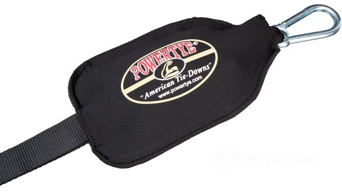 W&W Cycles - Powertye Utility Cam Buckle Straps for Harley-Davidson