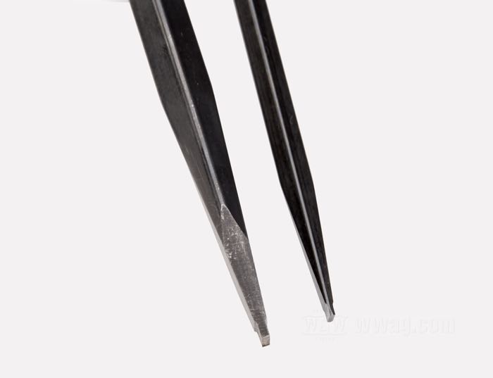 Juego de destornilladores  »Original Gun Care« de Grace USA; acero cromo-vanadium / madera dura, pavonado; de 8 piezas; con estuche de vinilo; EE. UU.; peso bruto: 437 g