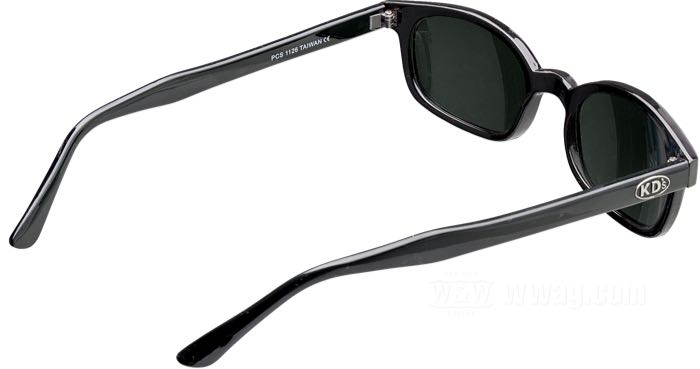 Sonnenbrille »X-KD’s« von Original KD’s; Azetat; Breite: 145 mm; Material der Gläser: Polycarbonat; Farbe/Typ der Gläser: dunkelgrün; Breite der Gläser G: 51 mm; mit Stoffetui; Bruttogewicht: 27 g