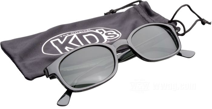 Sonnenbrille »X-KD’s« von Original KD’s; Azetat; Breite: 145 mm; Material der Gläser: Polycarbonat; Farbe/Typ der Gläser: dunkelgrün; Breite der Gläser G: 51 mm; mit Stoffetui; Bruttogewicht: 27 g