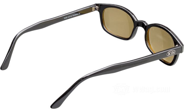 Sonnenbrille »X-KD’s« von Original KD’s; Azetat; Breite: 145 mm; Material der Gläser: Polycarbonat; Farbe/Typ der Gläser: gelb; Breite der Gläser G: 51 mm; mit Stoffetui; Bruttogewicht: 29 g