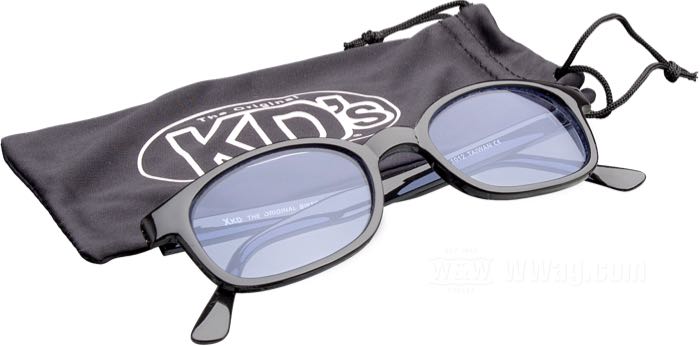 Sonnenbrille »X-KD’s« von Original KD’s; Azetat; Breite: 145 mm; Material der Gläser: Polycarbonat; Farbe/Typ der Gläser: blau; Breite der Gläser G: 51 mm; mit Stoffetui; Bruttogewicht: 28 g