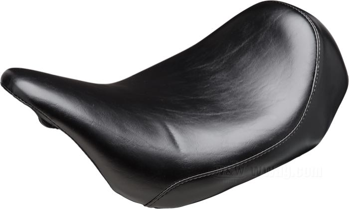 Selle mono »Silhouette Biker Gel« de Le Pera; adaptable à Touring 2008→; simili cuir, noir, lisse; longueur x largeur: 55 x 32 cm; USA; poids brut: 5.05 kg
