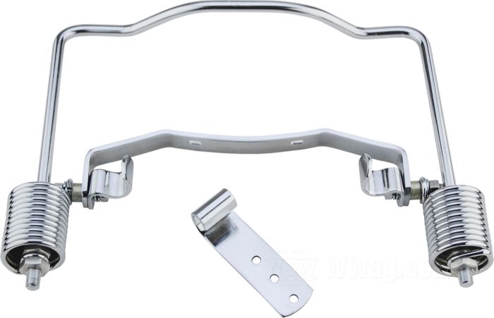 brackets & buddy seat spring bar zinc w chrome springs Auxiliary seat kit