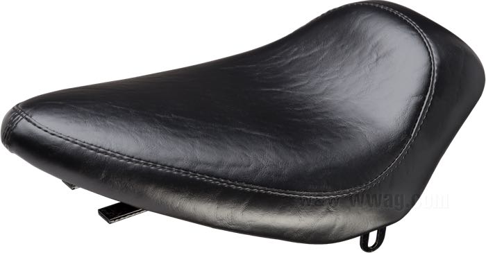 Monosella »Silhouette Biker Gel Standard« di Le Pera; atto per FL(H) 1965-1984, FX 1971-1986; similpelle, nero; lunghezza x larghezza: 430 x 280 mm; U.S.A.; peso lordo: 3.35 kg