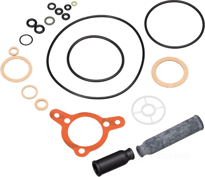 Kit guarnizioni; per Carburatore a farfalla; per Dell’Orto PHf; gomma / carta; peso lordo: 9 g