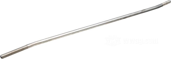 Shifter rod; for Hand shift; fits Big Twin 1951-1965; steel, CAD (ZnNi process); length: 46 cm; thread: 5/16”-24; replaces OEM HD 33857-51; gross weight: 170 g