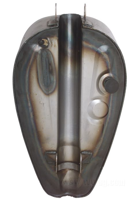 Serbatoio di benzina; atto per Sportster 1982-1994; acciaio; volume: 12.3 l; con tappo: Quick-Cam; rubinetto necessario: M22 x 1; peso lordo: 5.38 kg