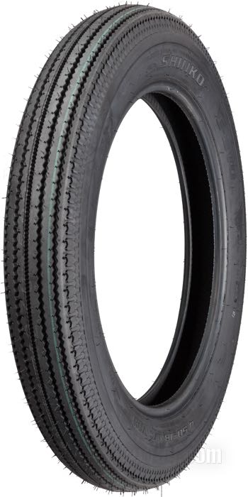 Tire »E270 Super Classic« by Shinko Motorcycle Tires; rubber / steel; position: front or rear; 4.50-18 70H; tube-type; permitted rims min-max: 2.15 - 2.50; ECE R75 approved, DOT approved; gross weight: 7.31 kg