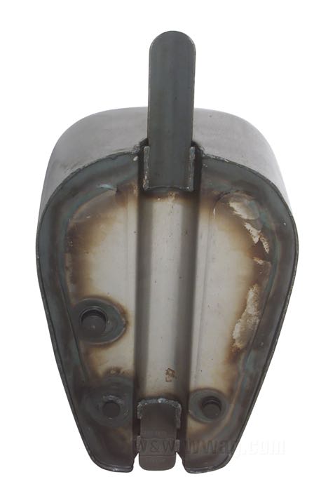 Gas tank »King Sportster«; steel, bare; volume: 13.2 l; required gas cap: cam-style 1955-1982; required petcock: 3/8” NPT or 2 x 1/4” NPT; gross weight: 4.82 kg