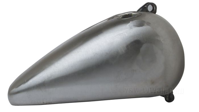 Depósito de gasolina »Flatside Fat Bob 3.5 gal«; apropiado para Softail 1984-1999; acero; volumen: 13 l; tapón necesario: screw-in 1983→; grifo de gasolina necesario: M22 x 1; reemplaza OEM HD 61426-85 y 61218-85; peso bruto: 7.74 kg