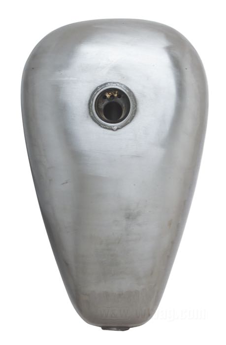 Gas tank »King«; fits Sportster 1982-1994; 61203-87; steel, bare; volume: 12 l; required gas cap: 1 x vented / screw-in 1983→; required petcock: M22 x 1; required petcock: M22 x 1; with rubber mounts; gross weight: 6.4 kg