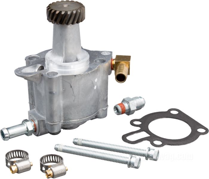 Ölpumpe; passend für Sportster 1991-2020; Aluminiumguss / Stahl, Aluminiumguss / Stahl; ersetzt OEM HD 26204-91A; Bruttogewicht: 789 g