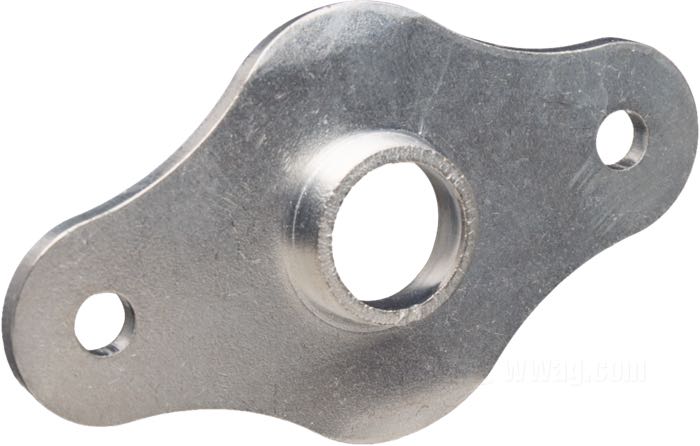 Platine terminale de CMS; pour Pédale de kick Bicycle Style; adaptable à modèles fin 1930-1935; acier, CAD (procédé ZnNi); remplace OEM HD 2098-17 et 33203-17; USA; poids brut: 271 g