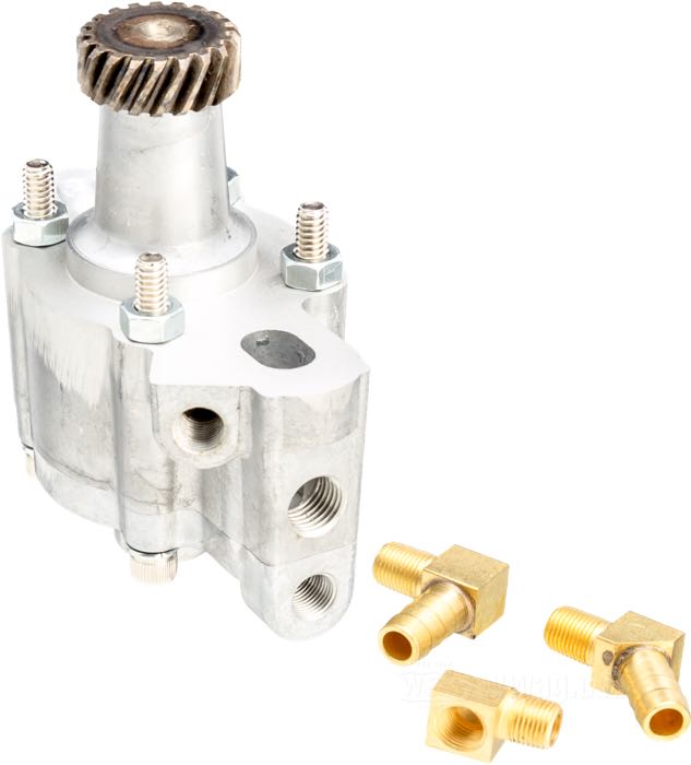 Ölpumpe; passend für Sportster 1986-1990; Aluminiumguss / Stahl, Aluminiumguss / Stahl; ersetzt OEM HD 26204-86; Bruttogewicht: 914 g