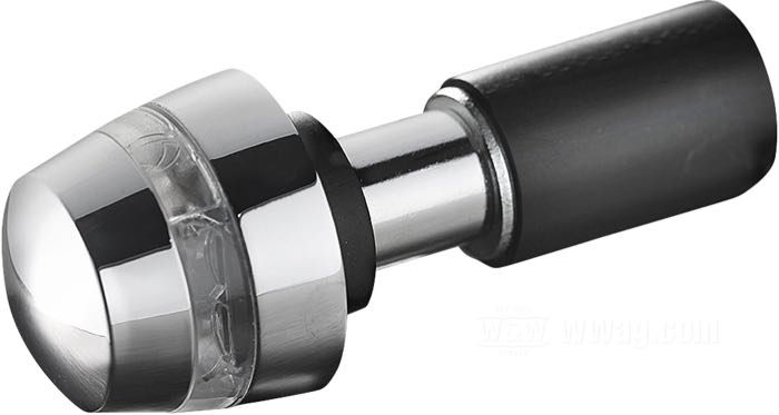 Clignotant »BL 2000« de Kellermann; aluminium / verre acrylique, chromé; Ø 28 mm; type ampoule: LED; cabochon: très foncé; 12 V; homologué E13; Allemagne; poids brut: 156 g