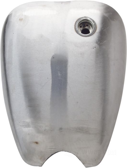 Depósito de gasolina; apropiado para Softail 1984-1999; chapa de acero, una parte; volumen: 16 l; tapón necesario: screw-in 1983→ / 1 x ventilado; grifo de gasolina necesario: M22 x 1; peso bruto: 8.36 kg