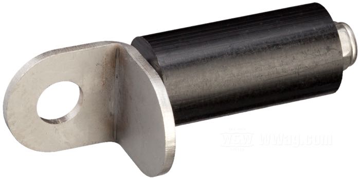 Rullo di sostegno di Lejonkulan; per Borsa; atto per Sportster 2004-2020; acciaio inox, naturale; Svezia; peso lordo: 105 g