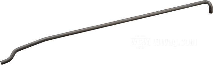 Varilla estárter; apropiado para Big Twin OHV 1941-1947; acero, parkerizado; largo: 19 cm; para carburadores Linkert serie M; reemplaza OEM HD 27244-40; peso bruto: 16 g