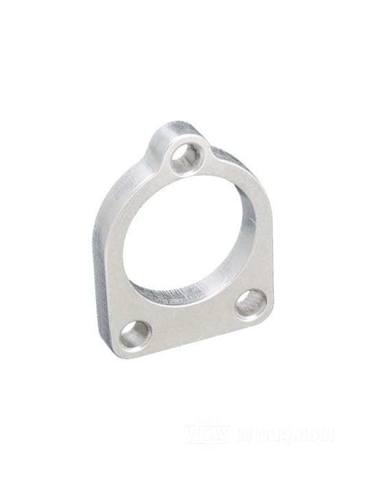 Distanziatore di The Cyclery; per Carburatore a farfalla; per Schebler DLX, Linkert 1-1/4” Mod. M; alluminio, burattato; spessore: 10 mm; Germania; peso lordo: 44 g