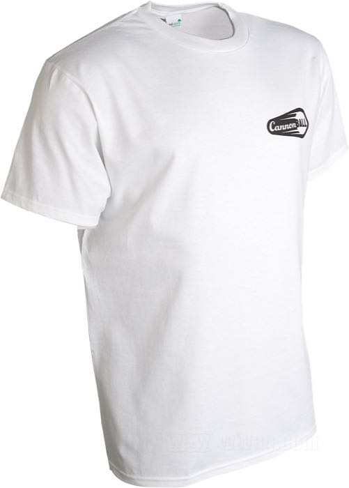 T-shirt de Cannonball; coton bio 180 g/m², blanc; taille: S; unisex; manches courtes; poids brut: 176 g