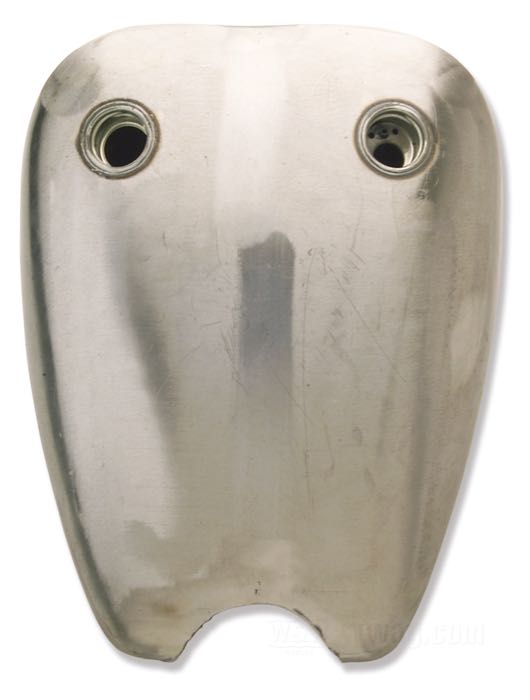 Réservoir d'essence; adaptable à Softail 1984-1999; tôle d'acier, une partie; volume: 16 l; bouchon nécessaire: screw-in 1983→ / 1 x non aéré / 1 x aéré; robinet nécessaire: M22 x 1; poids brut: 8 kg
