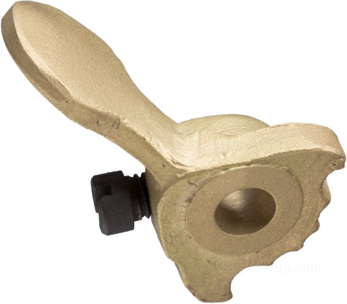 Leva starter; per Carburatore a farfalla; atto per Linkert 1933-1965; con tromboncino; bronzo, naturale; con vite di sicurezza; rimpiazza OEM HD 1233-33 e 27228-33; peso lordo: 21 g