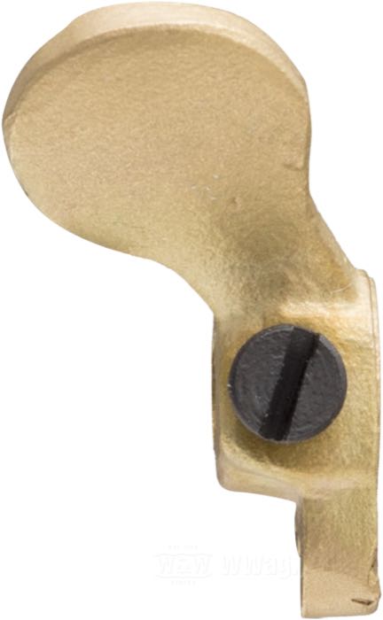 Leva starter; per Carburatore a farfalla; atto per Linkert 1933-1965; con tromboncino; bronzo, naturale; con vite di sicurezza; rimpiazza OEM HD 1233-33 e 27228-33; peso lordo: 21 g