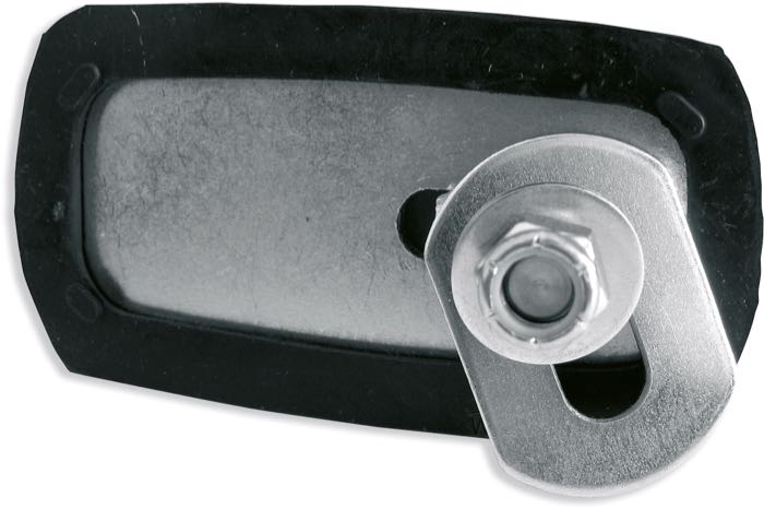 Bremspedalauflage; passend für FL/FLH 1965-1984, Servi-Car 1967-1973, FLST/C early 1987-1990; Stahl / Gummi; Breite x Höhe: 124 x 67 mm; mit Grundplatte und Pedalgummi; ersetzt OEM HD 36956-65A; Taiwan; Bruttogewicht: 310 g