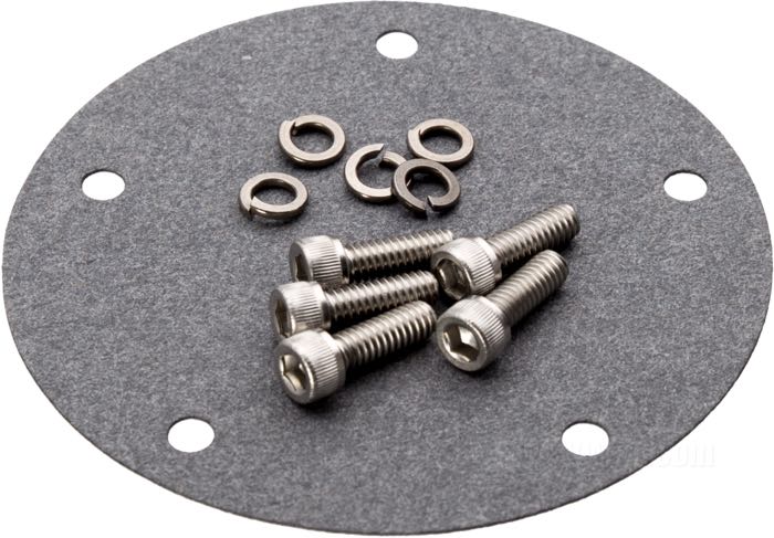 Zündungsdeckel von Mooneyes; passend für Twin Cam; Aluminiumguss, poliert; mit Befestigungsschrauben, Dichtung; Bruttogewicht: 150 g