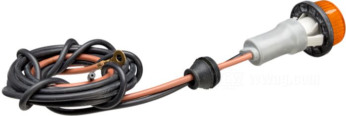 Intermitente para manillar de Hella; para Juego de puños / Manillar; plástico; tipo de bombilla: W5W; 12 V; 5 W; casquillo: W2.1x9.5d; sin bombilla; homologado E1; peso bruto: 100 g