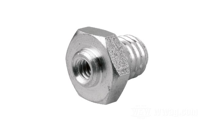 Tornillo de soporte asiento; apropiado para Softail 2000-2005; acero, cincado, cabeza hexágona; rosca: 1/4”-20 / 1/2”-13; reemplaza OEM HD 52720-00A; EE. UU.; peso bruto: 20 g