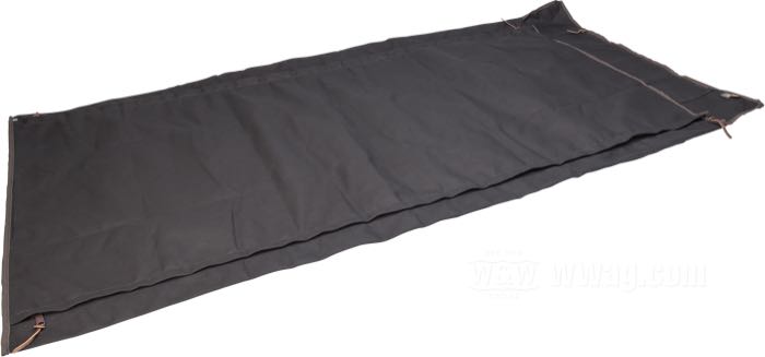 rotoli di sonno di Duluth Pack; olona, nero, Ingombro: lunghezza: 50cm / diametro: 24cm ; lunghezza x larghezza: 210 x 101 cm; peso netto: 3.5 kg; U.S.A.; peso lordo: 5.12 kg