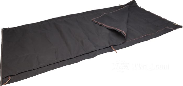 rotoli di sonno di Duluth Pack; olona, nero, Ingombro: lunghezza: 50cm / diametro: 24cm ; lunghezza x larghezza: 210 x 101 cm; peso netto: 3.5 kg; U.S.A.; peso lordo: 5.12 kg