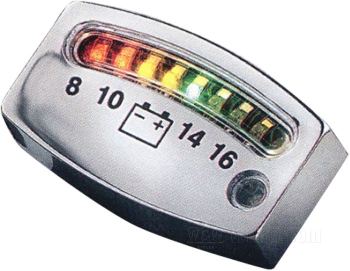 Kuryakyn LED Battery Gauge