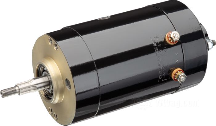 Generator »58 Type« by Cycle Electric; black; thread: 1/4”-24; 6 V; replaces OEM HD 29975-58A; USA; gross weight: 4.73 kg