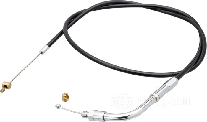 Throttle Cable Black Vinyl