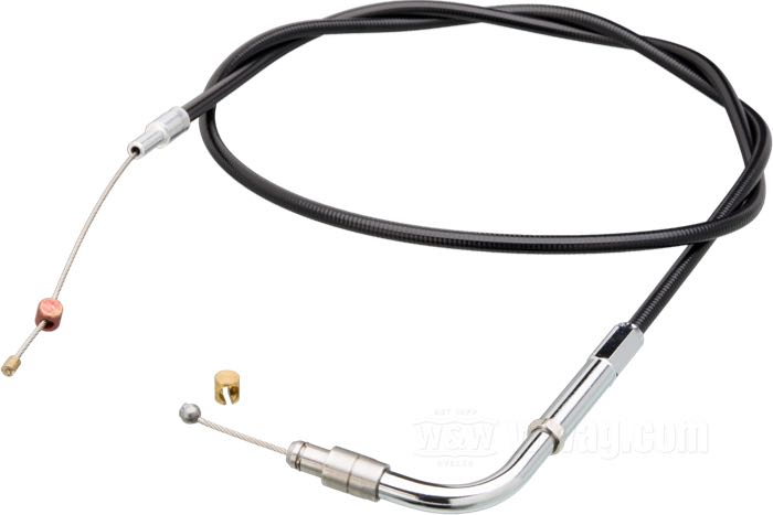 Throttle Cables for FXST/C/D 2001-2006, FXSTS 2004-2006, FLST/C/F/S 2001-2008