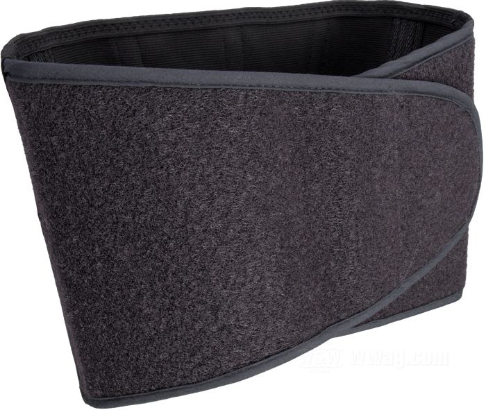 Fascia lombare »Elastic« di Gold Belt; nylon, nero, con strisce in blu/bianco/rosso, girovita 26-32“; larghezza: 20 cm; taglia: S; U.S.A.; peso lordo: 156 g