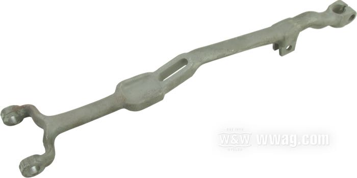 Barre de selle de The Cyclery; adaptable à modèles 1925-1928; acier; remplace OEM HD 3105-25; poids brut: 900 g