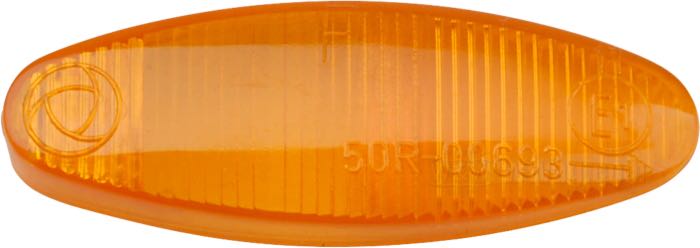 Blinkerglas von Kellermann; für Kellermann BL 1000 Halogen; vorne; Acrylglas, bernstein; E1 geprüft; Bruttogewicht: 10 g