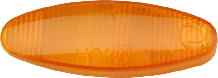 Blinkerglas von Kellermann; für Kellermann BL 1000 Halogen; hinten; Acrylglas, bernstein; Bruttogewicht: 10 g