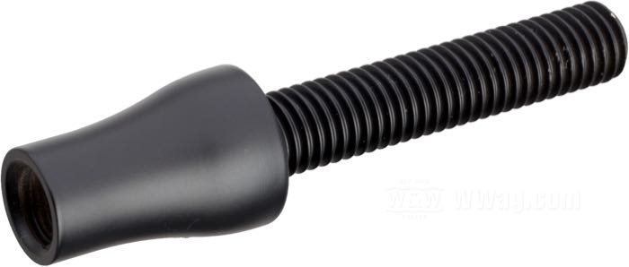 Stehbolzen »Bullet 1000« von Kellermann; für Blinker; Edelstahl, schwarz, Länge Stehbolzen = 40 mm, Länge Distanzstück = 22 mm; Gewinde: M8; Bruttogewicht: 28 g