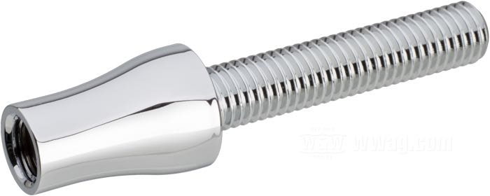 Stud »Bullet 1000« by Kellermann; for Turn signals; stainless steel, chrome-plated, stud length = 40 mm, spacer length = 22 mm; thread: M8; gross weight: 29 g